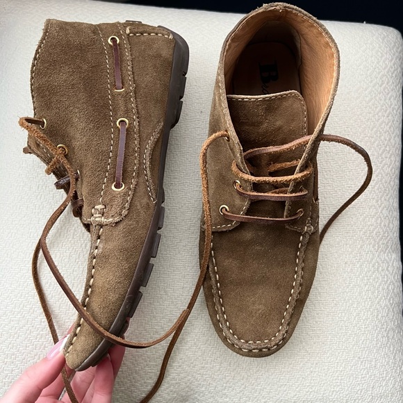 Browns Suede Moccasins - Picture 1 of 5